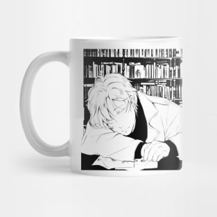 Banana Fish - Ash Sleeping in the Library Mug